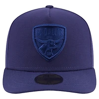 Men's New Era Navy FC Dallas Color Pack A-Frame 59FIFTY Fitted Hat