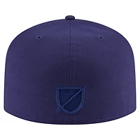 Men's New Era Navy FC Dallas Color Pack A-Frame 59FIFTY Fitted Hat