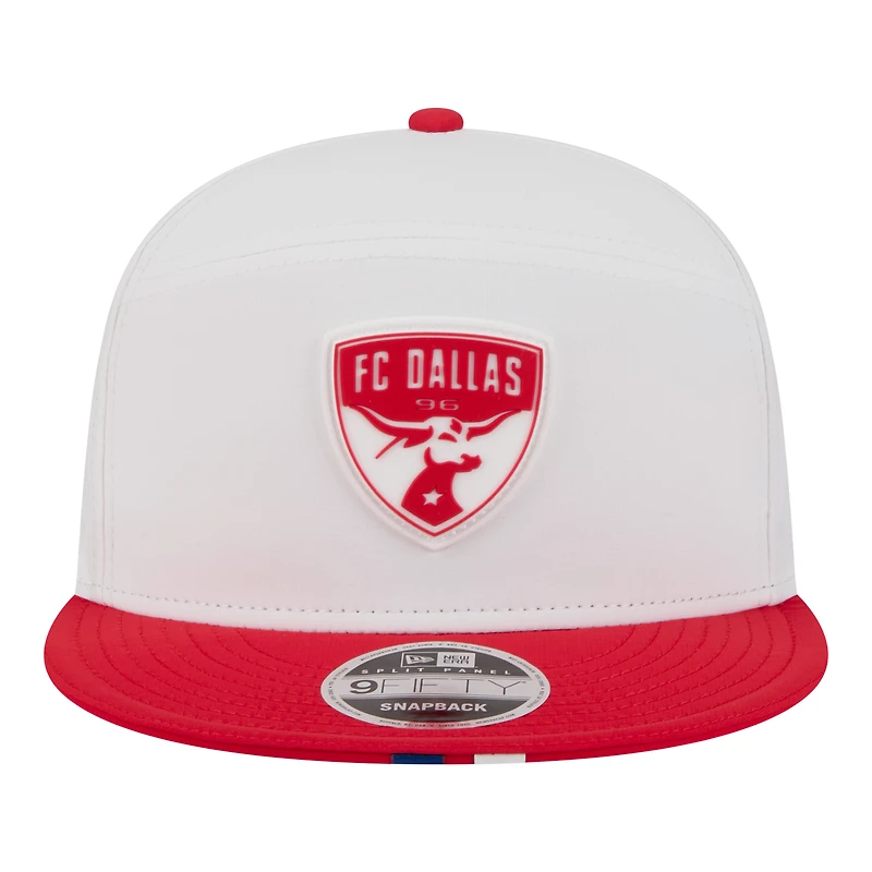 Casquette snapback New Era rouge FC Dallas 2026 MLS Kick Off 9FIFTY pour homme