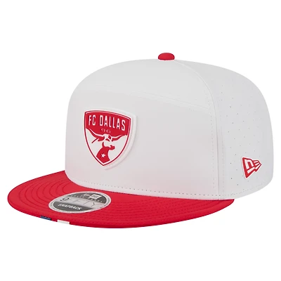 Casquette snapback New Era rouge FC Dallas 2026 MLS Kick Off 9FIFTY pour homme