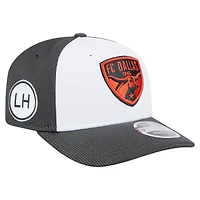 Men's New Era  White/Gray FC Dallas 2025 Jersey Hook 9SEVENTY Adjustable Hat