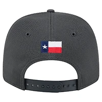 Casquette extensible à bouton-pression New Era blanche/grise FC Dallas 2025 Jersey Hook 9SEVENTY pour homme