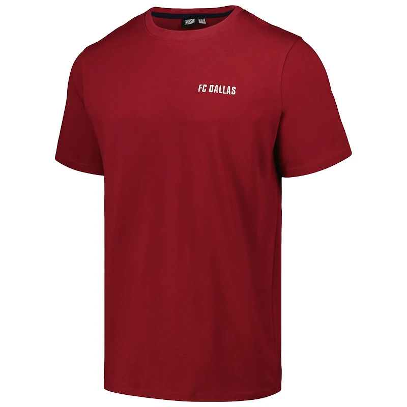 T-shirt rouge FC Dallas Culture Heavy pour homme