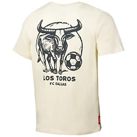 T-shirt décontracté pour homme, motif sport, crème, FC Dallas, Suède