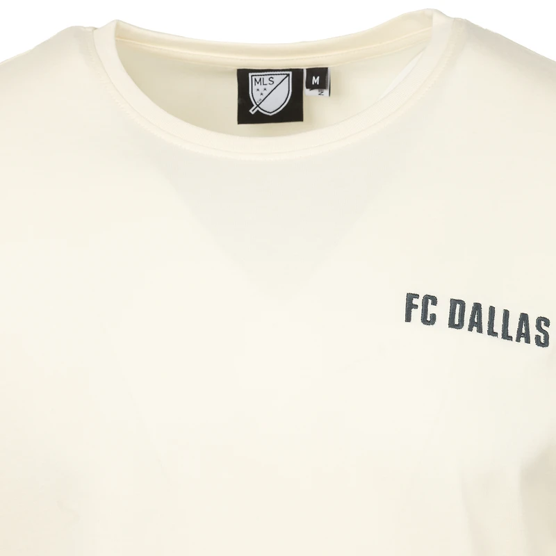 T-shirt décontracté pour homme, motif sport, crème, FC Dallas, Suède