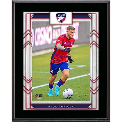 Plaque de joueur sublimée Paul Arriola FC Dallas 10,5" x 13"
