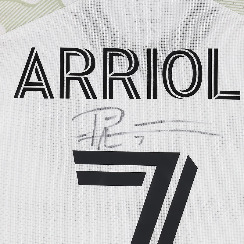 Paul Arriola FC Dallas Autographed Match-Used #7 White adidas Jersey from the 2024 MLS Season - Size XS