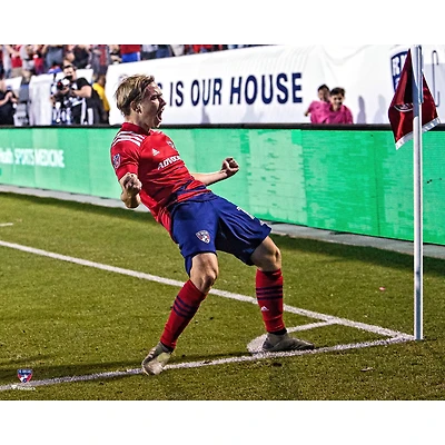 Photo non signée du but victorieux de Paxton Pomykal (FC Dallas)