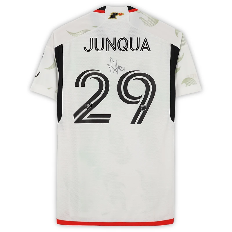 Sam Junqua FC Dallas Autographed Match-Used #29 White adidas Jersey from the 2024 MLS Season - Size L