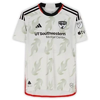 Sam Junqua FC Dallas Autographed Match-Used #29 White adidas Jersey from the 2024 MLS Season - Size L