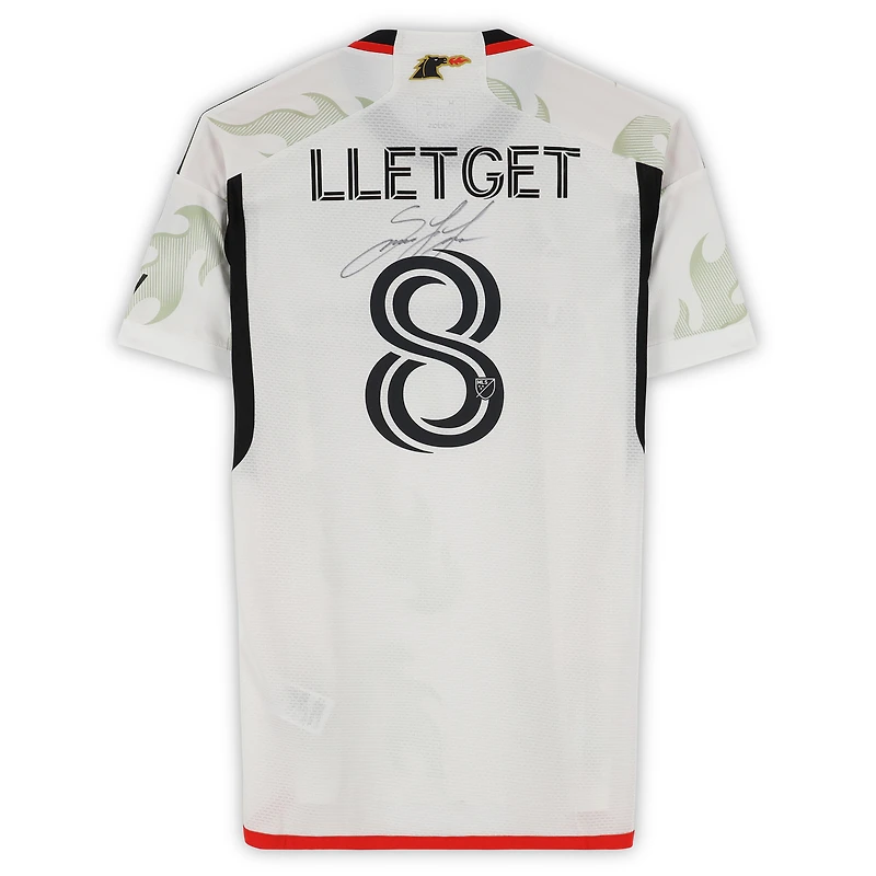 Sebastian Lletget FC Dallas Autographed Match-Used #8 adidas Jersey from the 2024 MLS Season
