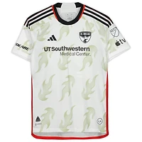 Maillot blanc dédicacé #25 de Sebastien Ibeagha FC Dallas pour la saison 2023 de la MLS