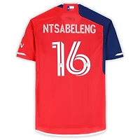 Tsiki Ntsabeleng FC Dallas Autographed Match-Used #16 Red adidas Jersey from the 2024 MLS Season - Size M