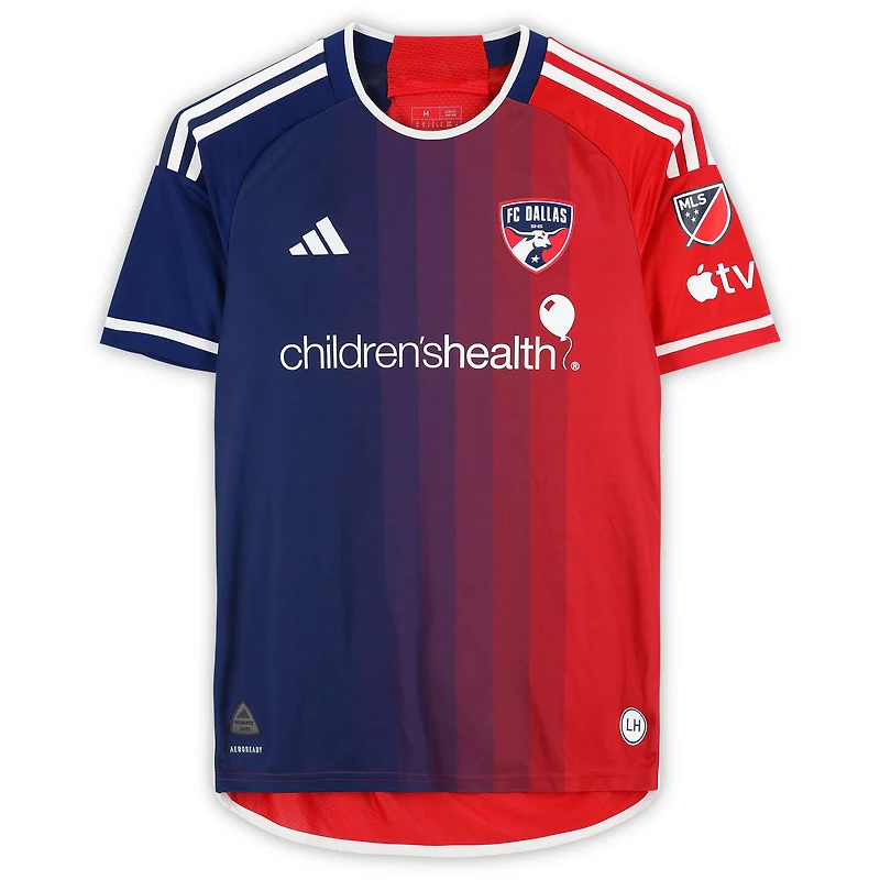 Tsiki Ntsabeleng FC Dallas Autographed Match-Used #16 Red adidas Jersey from the 2024 MLS Season - Size M