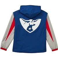Unisex Live Breathe Futbol Navy FC Dallas Tekker Half-Zip Anorak Jacket