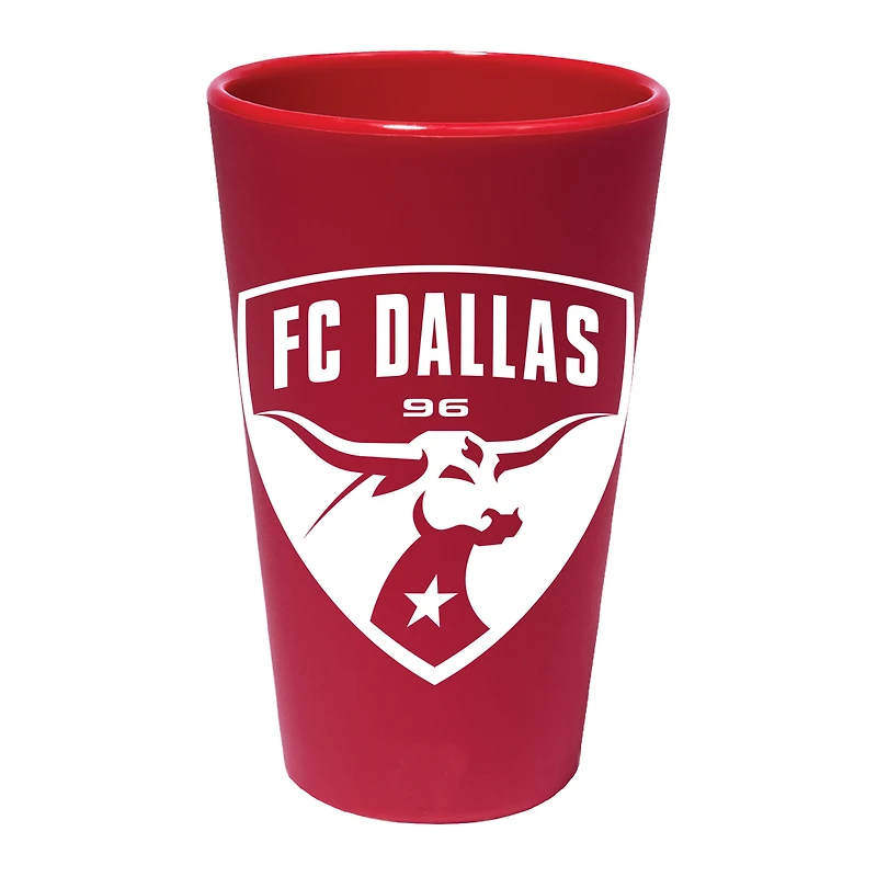 WinCraft FC Dallas 16oz. Verre à pinte amusant en silicone
