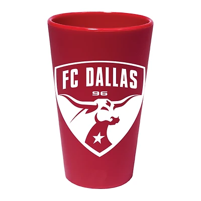 WinCraft FC Dallas 16oz. Verre à pinte amusant en silicone