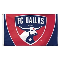 Drapeau simple face de luxe WinCraft FC Dallas 3' x 5'