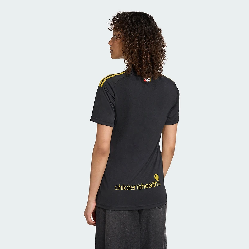 Maillot réplique noir adidas FC Dallas 2025 pour femme
