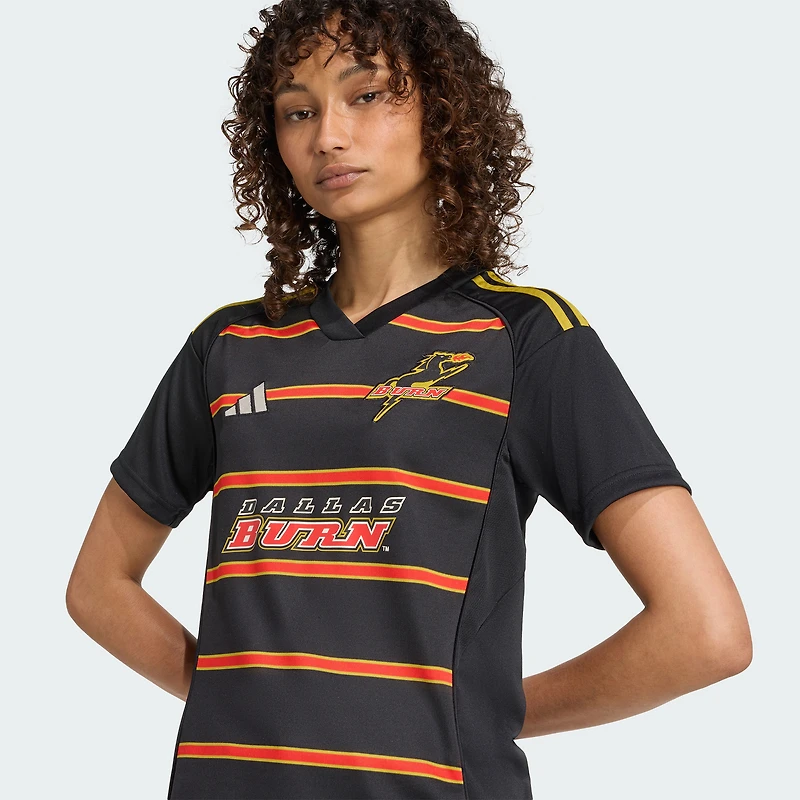 Maillot réplique noir adidas FC Dallas 2025 pour femme