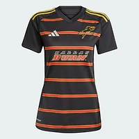 Maillot réplique noir adidas FC Dallas 2025 pour femme