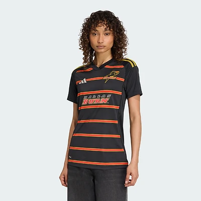 Maillot réplique noir adidas FC Dallas 2025 pour femme