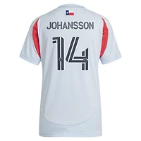 Women's adidas Herman Johansson Light Blue FC Dallas 2025 The Inferno Kit Replica Jersey