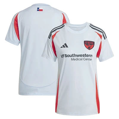 Women's adidas  Light Blue FC Dallas 2025 The Inferno Kit Replica Jersey