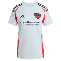 Women's adidas Logan Farrington Light Blue FC Dallas 2025 The Inferno Kit Replica Player Jersey
