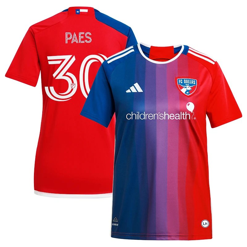 Maillot de joueur adidas Maarten Paes Navy FC Dallas 2024 After Burner Replica pour femme