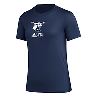 Women's adidas Navy FC Dallas AEROREADY Club Icon T-Shirt