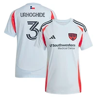 Women's adidas Osaze Urhoghide Light Blue FC Dallas 2025 The Inferno Kit Replica Jersey