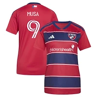 Women's adidas Petar Musa Red FC Dallas 2026 DNA Kit Replica Player Jersey