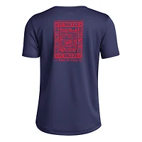 T-shirt cache-cœur adidas bleu marine FC Dallas Local pour jeunes