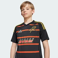 Maillot réplique noir FC Dallas 2025 pour jeunes adidas