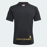 Maillot réplique noir FC Dallas 2025 pour jeunes adidas