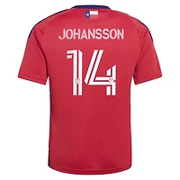Youth adidas Herman Johansson Red FC Dallas 2026 DNA Kit Replica Jersey