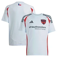 Maillot réplique du kit Inferno FC Dallas 2025 bleu clair pour jeunes adidas