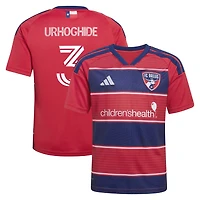 Youth adidas Osaze Urhoghide Red FC Dallas 2026 DNA Kit Replica Jersey