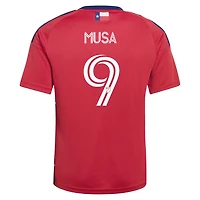 Youth adidas Petar Musa Red FC Dallas 2026 DNA Kit Replica Jersey