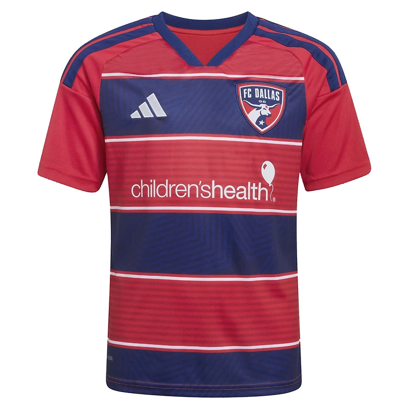 Youth adidas Red FC Dallas 2026 DNA Kit Replica Jersey