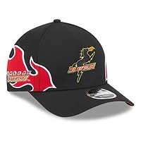 Casquette ajustable New Era noire FC Dallas 2025 Jersey Hook 9FORTY M-Crown pour jeune