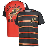 T-shirt noir à motif crochet pour jeunes sportifs suédois FC Dallas 2025