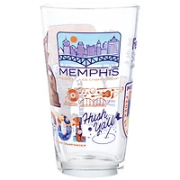Championnat FedEx St. Jude 2024 16oz. Verre à pinte à disperser