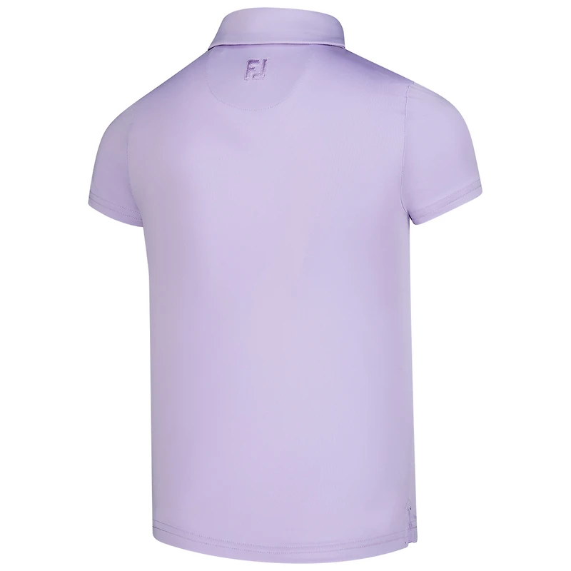 Polo violet FootJoy pour jeunes filles FedEx St. Jude Championship ProDry