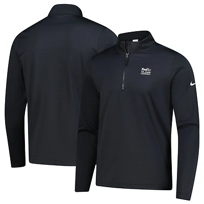 Men's Nike  Black FedEx St. Jude Championship Performance Victory Half-Zip Pullover