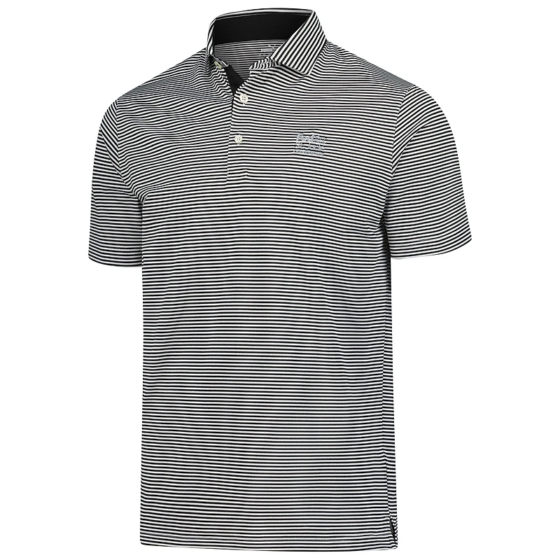 Polo en piqué noir Puma FedEx St. Jude Championship Isle pour homme
