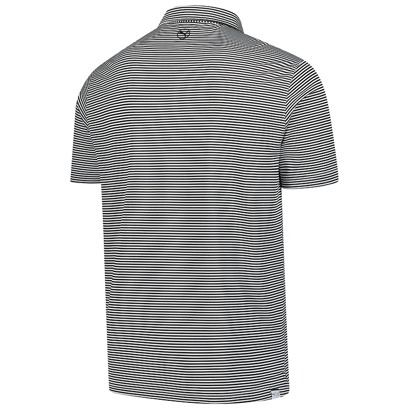 Polo en piqué noir Puma FedEx St. Jude Championship Isle pour homme