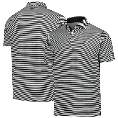 Polo en piqué noir Puma FedEx St. Jude Championship Isle pour homme