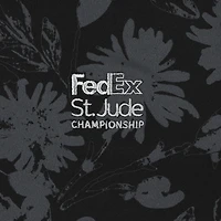 Men's Puma  Black FedEx St. Jude Championship MATTR Rose Polo